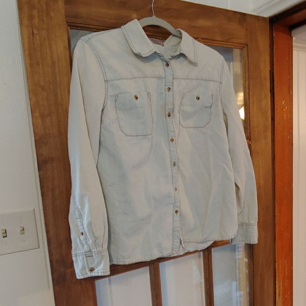 Merona weathered denim shirt BOGO ITEM